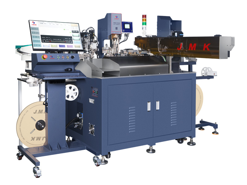 JM-601B 全自動雙頭打端 單頭插殼機